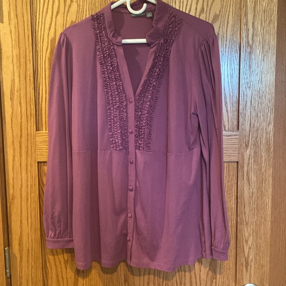 Apt 9 Women’s Button Up XL - Picture 3 of 4